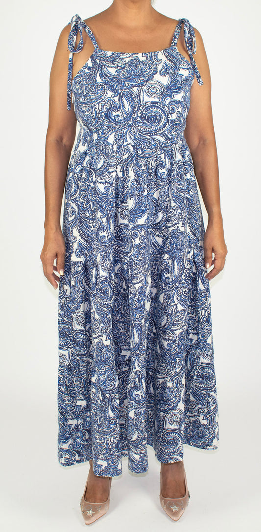 Floral Spaghetti Strap Dress